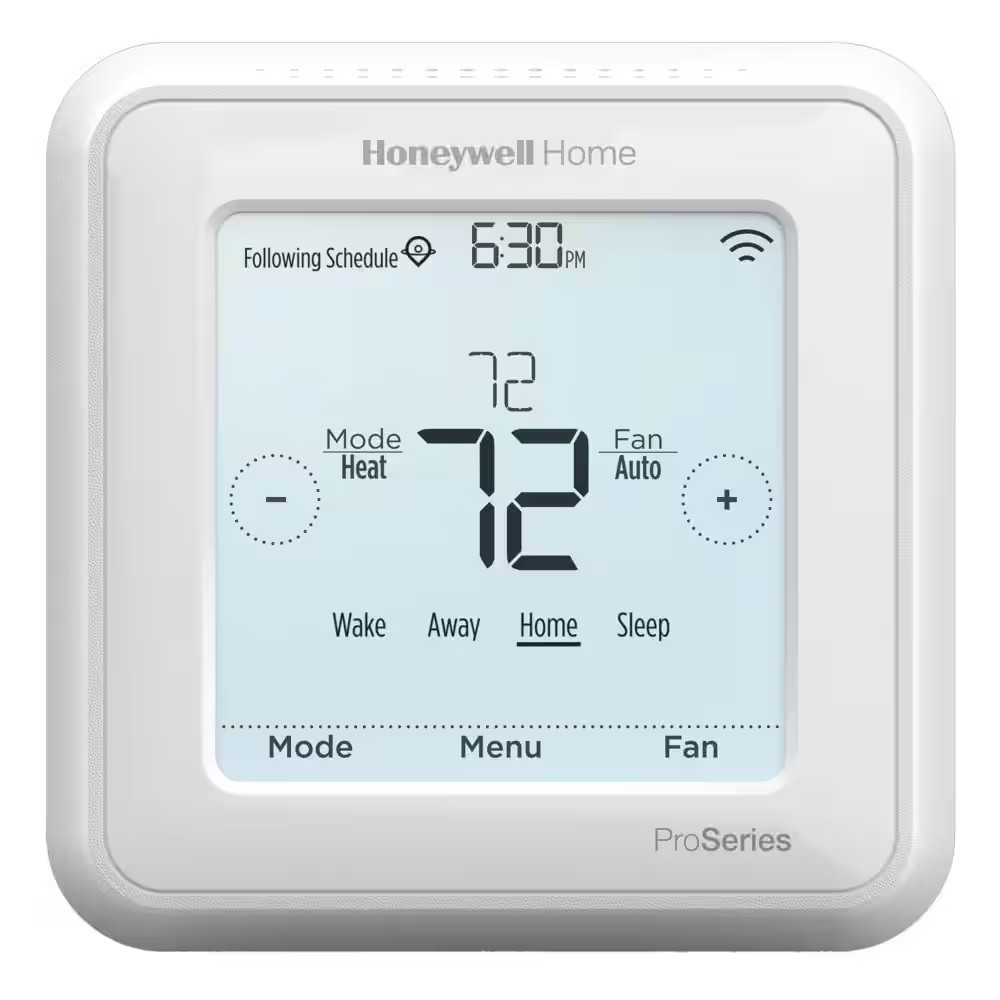 Honeywell - TH6220WF2006/U Lyric T6 Pro Wi-Fi Programmable Thermostat | Best Buy U.S.