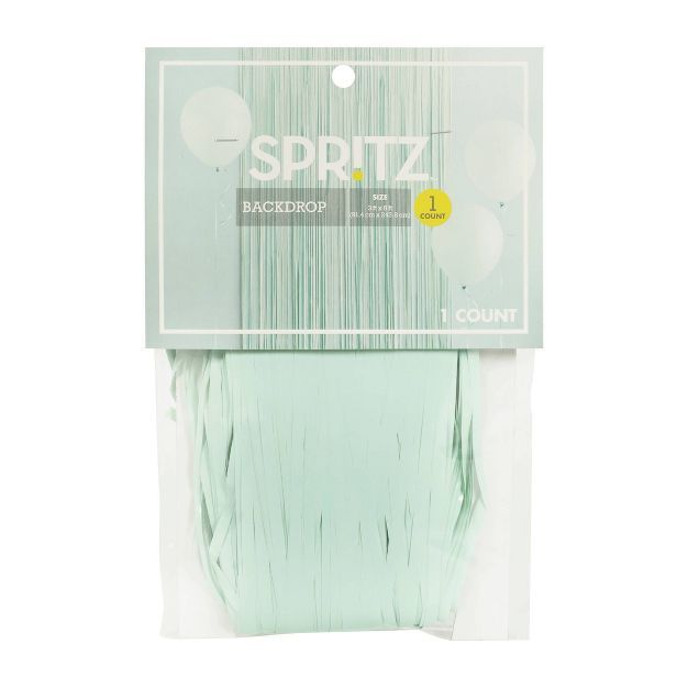 Iridescent Backdrop Mint - Spritz&#8482; | Target