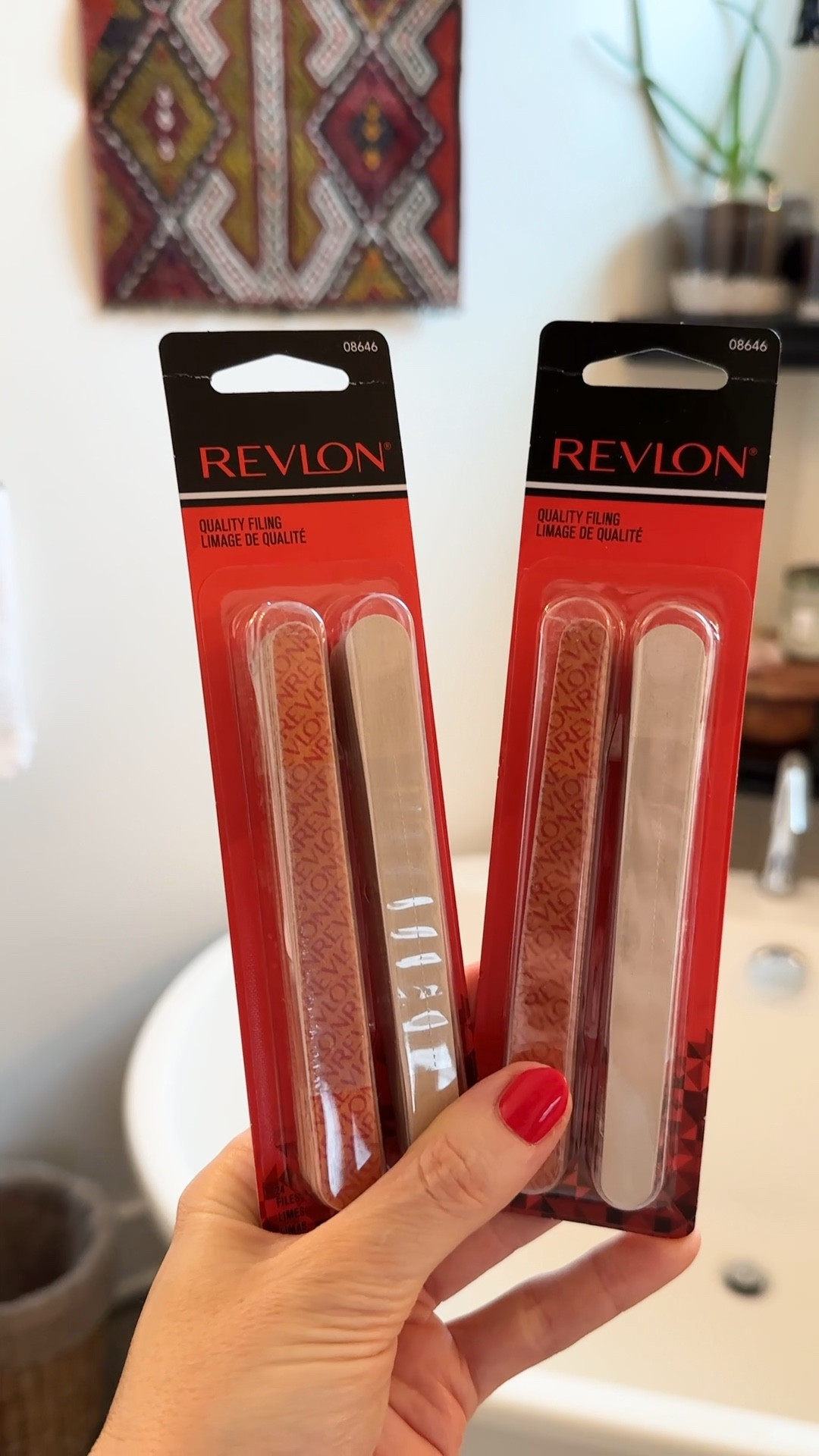 Precise, inexpensive, legendary. ⚡️

I remember my grandmother showing me how to file my nails with these over 30 yearssssss ago. 
I tend to use a file only once or twice doing my mani/pedi & then toss it. 

Watermelon Red polish is also Revlon 640 Fearless. A gorgeous red on any skin tone 👌🏽✨

#LTKVideo #LTKBeauty