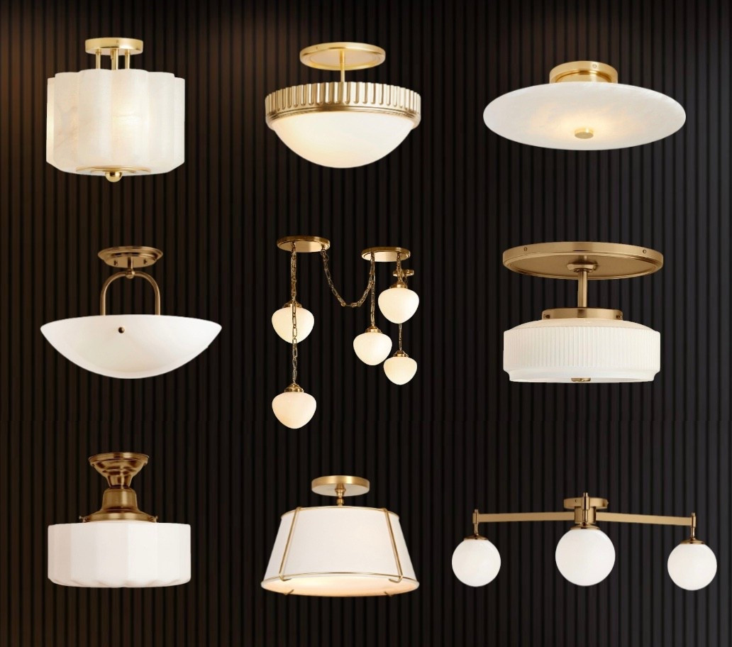 ✨ Ceiling goals, unlocked ✨
From sculptural glass to soft linen and timeless brass , these semi-flush and flush mount fixtures prove that lighting can be both functional and a statement piece.

Which one’s your favorite? 

#InteriorDesign #LightingDesign #HomeDecor #CeilingLights #BrassDetails #ModernClassic #DesignerLighting

#LTKHome #LTKStyleTip #LTKSaleAlert