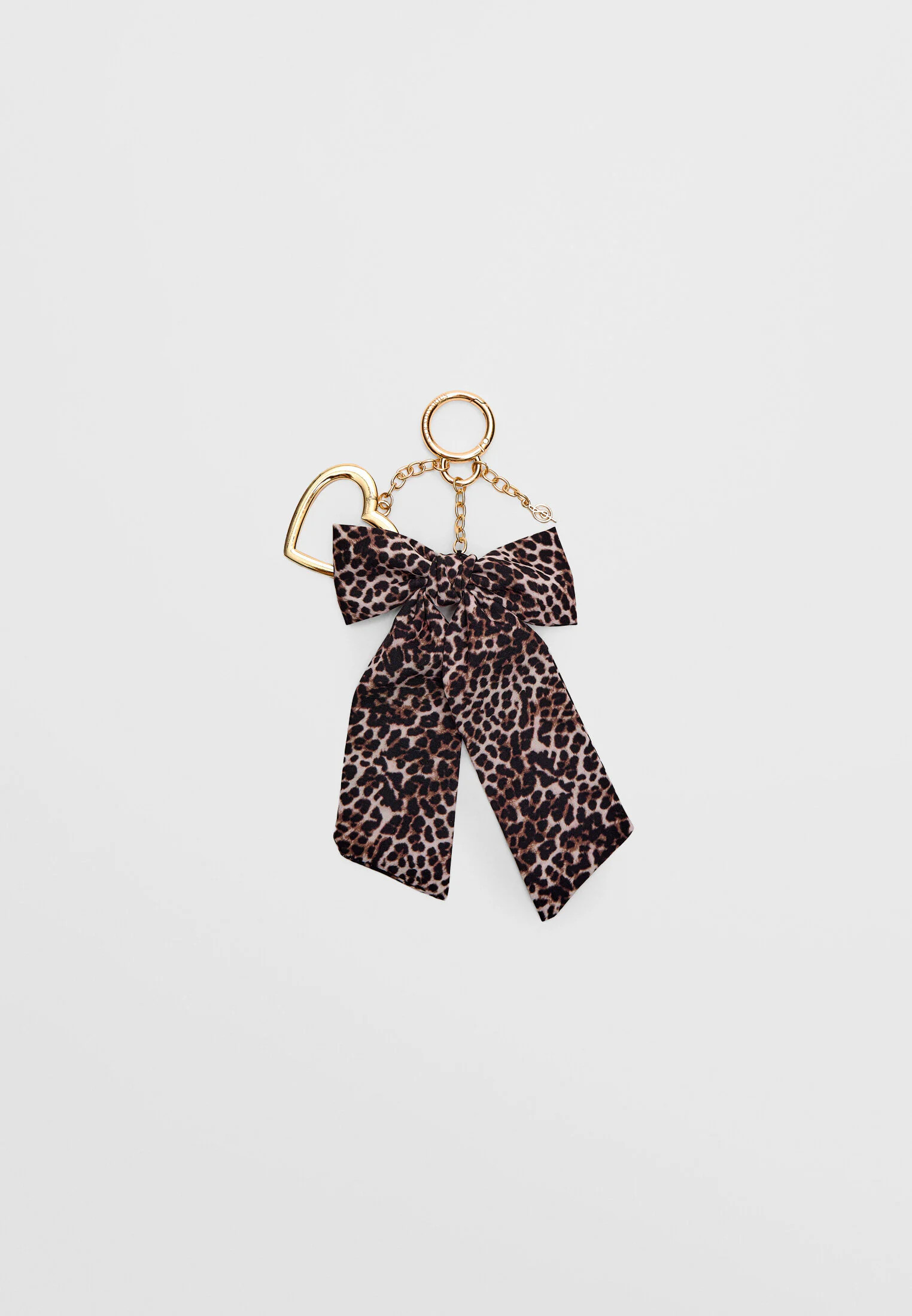 Heart and bow key ring | Stradivarius (UK)
