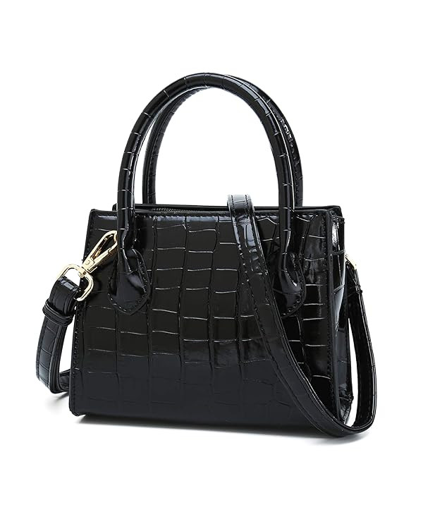 CATMICOO Trendy Mini Purse for Women, Small Handbag and Mini Bag with Crocodile Pattern | Amazon (US)