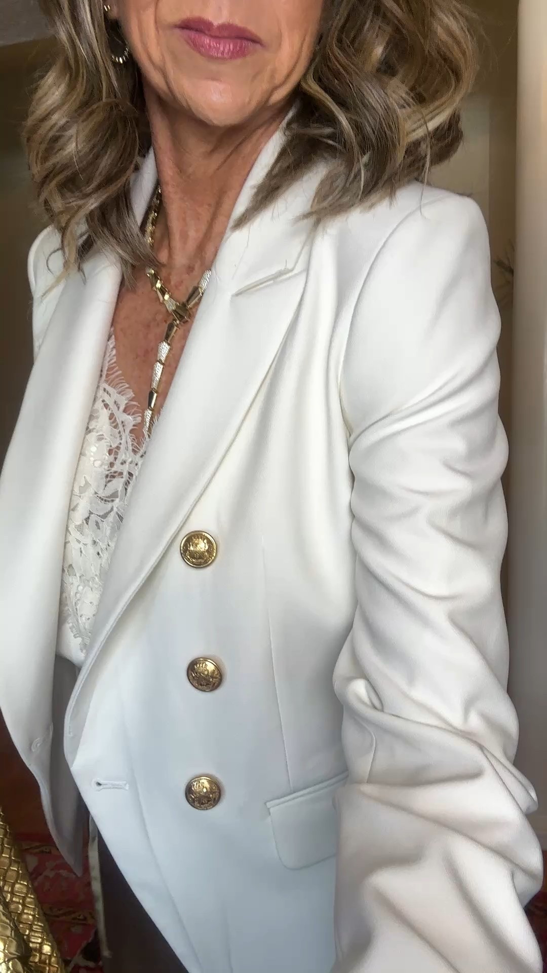Chic neutral holiday outfit
Holiday outfit idea that doesn’t require sequins ✨ this tailored blazer and satin pants are flattering, timeless, and perfect for holiday dinners, parties, or date night. 
Holiday outfit, neutral holiday outfit, satin pants outfit, blazer outfit, dressy casual, holiday dinner outfit


#LTKOver40 #LTKSaleAlert #LTKHoliday