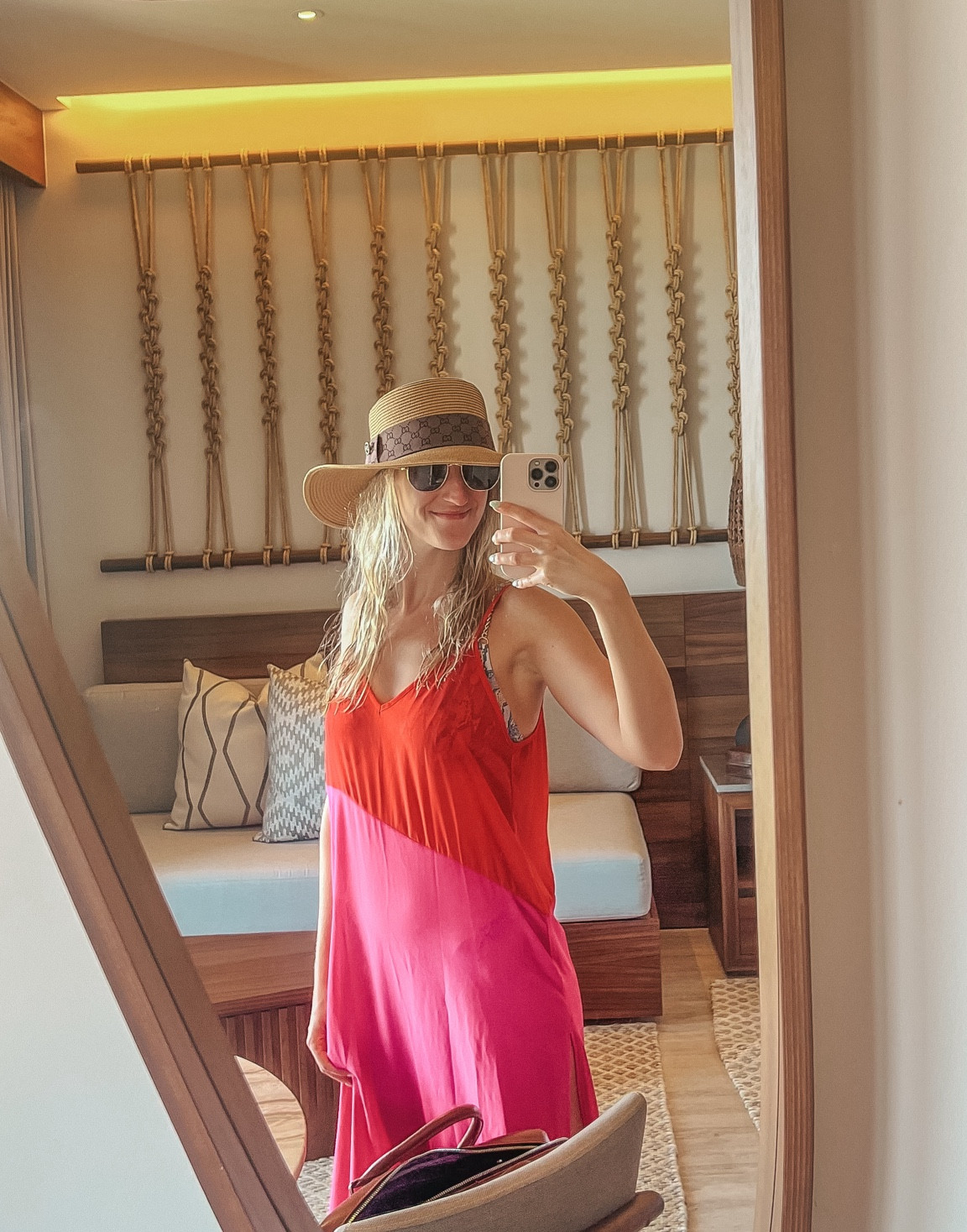 Lightweight beach cover up! Hat band made by my MIL. Size: s

#LTKStyleTip #LTKTravel #LTKSwim