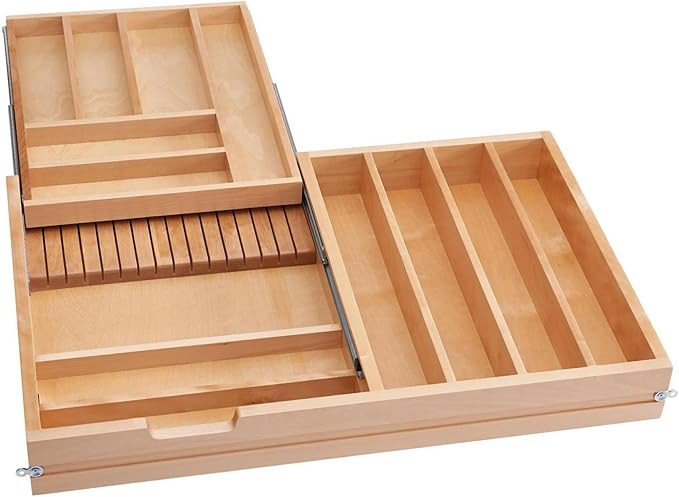 Rev-A-Shelf 4WTCD-36H-1 Rev-A-Shelf 4WTCD-36H-1 4WTCD Series 32-15/16" Base Cabinet Two-Tier Repl... | Amazon (US)