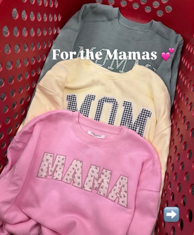 💕Obsessed with these new cute sweatshirts for Mother’s Day. To shop, comment “LINK” below & I’ll send directly to your inbox.

#Target #mothersday #targetstyle #targetpartner, #newattarget