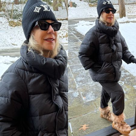 Here’s what I love about winter: the fashion and the accessories which includes my Balenciaga puffer, my LV beanie and my warm furry snow boots!  What I don’t love is the freezing temperatures, the icy walkways and the windchill factor. 
What do you love about winter? 

#LTKMostLoved #LTKshoecrush #LTKSeasonal
