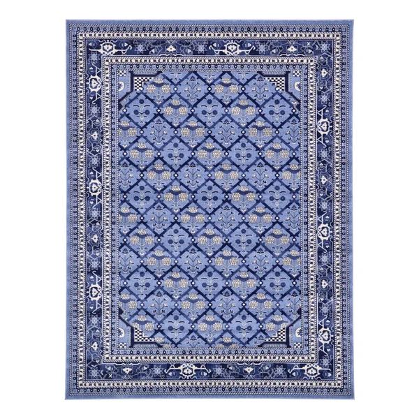 Goldmann Geometric Area Rug in Blue | Wayfair North America