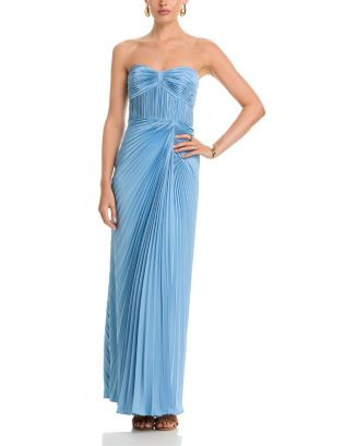 Amur Joyceanne Plissé Gown | Bloomingdale's Women | Bloomingdale's (US)