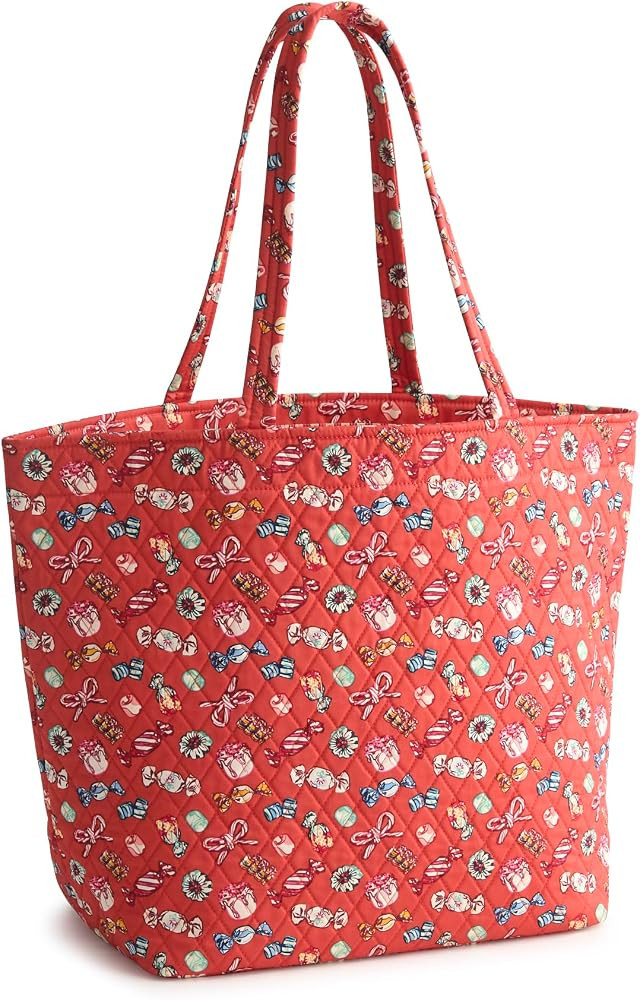 Vera Bradley Women's Premium Cotton Marston Grand Tote Bag | Amazon (US)