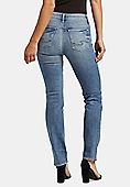 Silver Jeans Co.® Suki Straight Curvy Mid Rise Button Fly Jean | Maurices