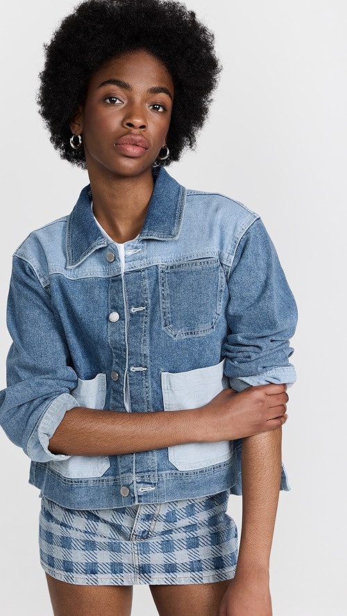 KSENIASCHNAIDER x DL1961 Tilda Shirt Jacket | Shopbop