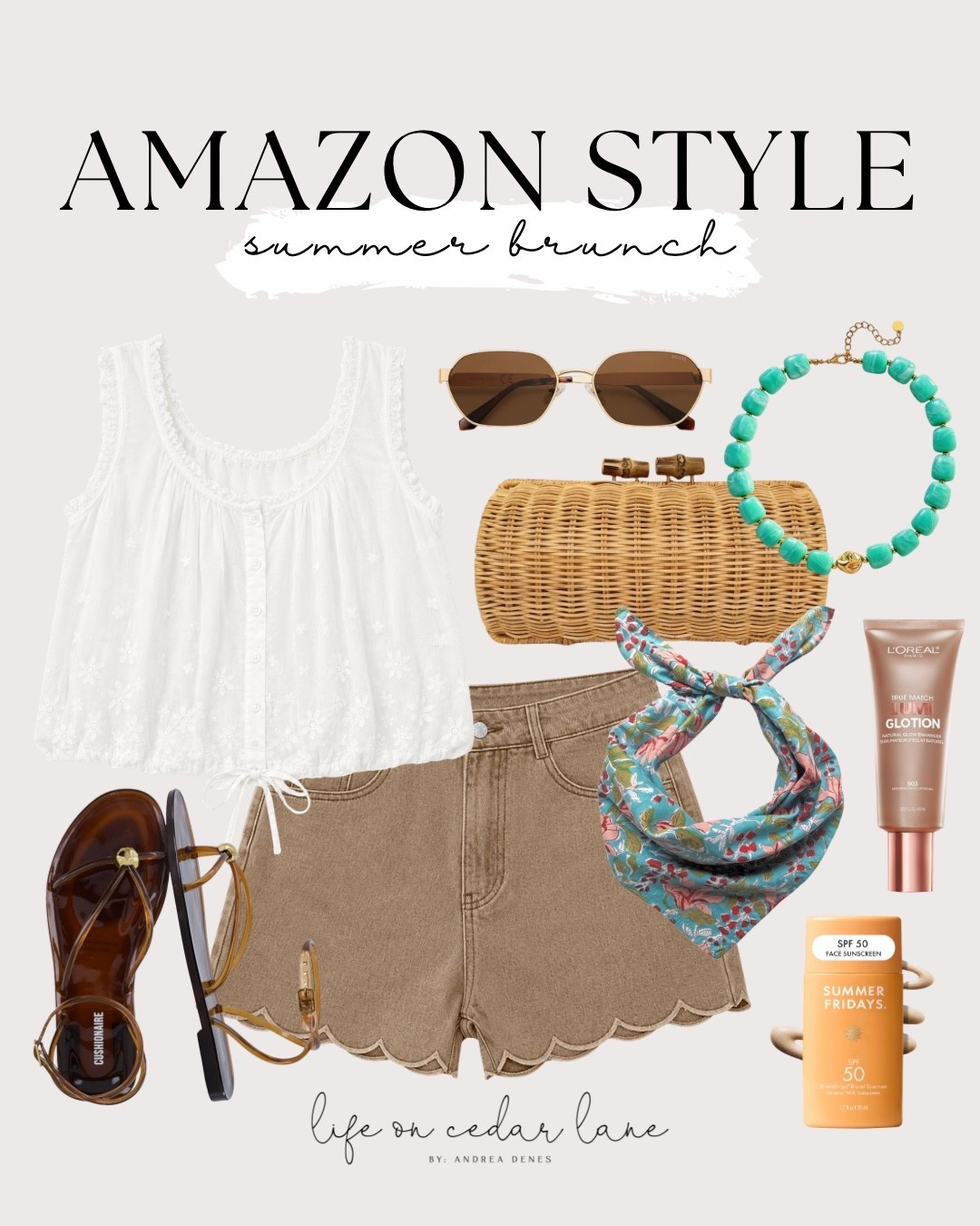 Summer brunch essentials! Check out these Amazon finds for a perfect sunny day out. #amazonstyle #brunchvibes

#LTKOver40 #LTKSaleAlert #LTKmomlife