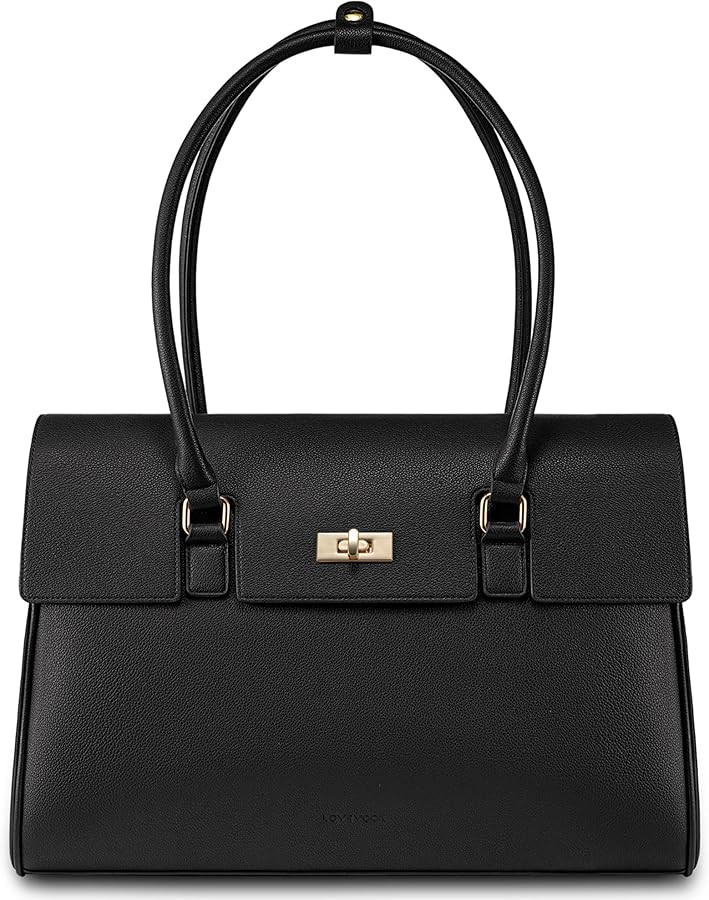 LOVEVOOK Laptop Bag for Women Work Tote Messenger Bag Waterproof Business Office Professional Han... | Amazon (US)