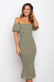 Rubik Dress - Green | Petal & Pup (US)