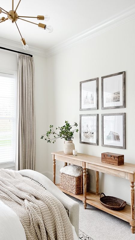 Guest room sources. This neutral guest room is a favorite space of ours. 