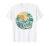 Here Comes The Sun Retro 60s Summer T-Shirt | Amazon (US)