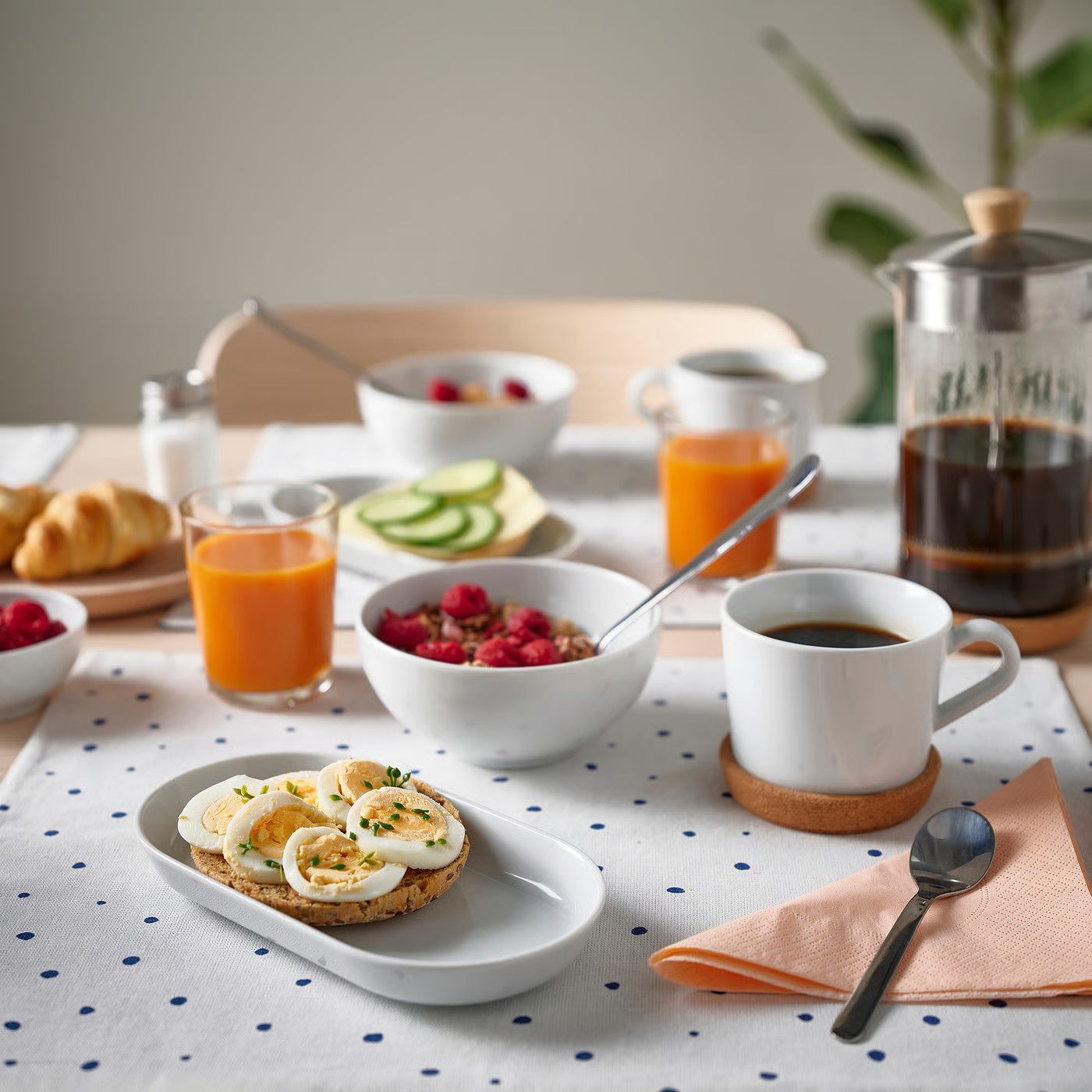 IKEA 365+ serving plate, white, 8x4 | IKEA US