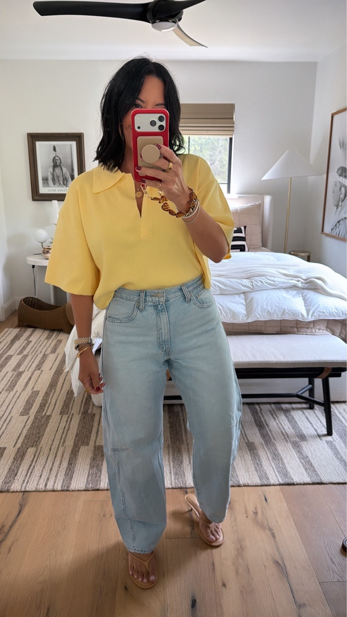 Top size medium, jeans is color Abraided Love but I also own them on Let Love In ( a slightly darker wash). I’m a curvy size 8 and did a 29 in these. Shoes fit tts (size down if you are between sizes).

#LTKootd #LTKMidsize #LTKgrwm