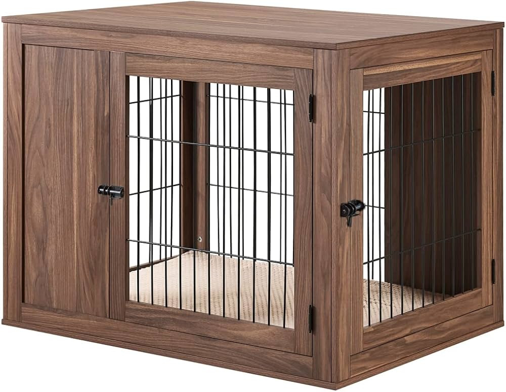 unipaws Furniture Style Dog Crate for Medium Large Dogs, Indoor Aesthetic Dog Stuff Kennel, Moder... | Amazon (US)