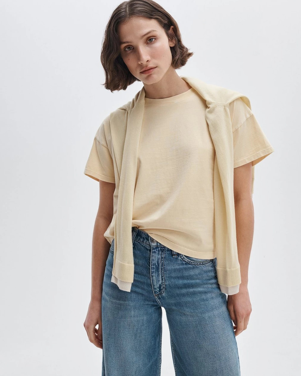 Kelly Washed Boxy Tee | rag & bone