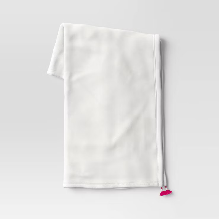 Plush Throw Blanket with Tassels - Opalhouse™ | Target