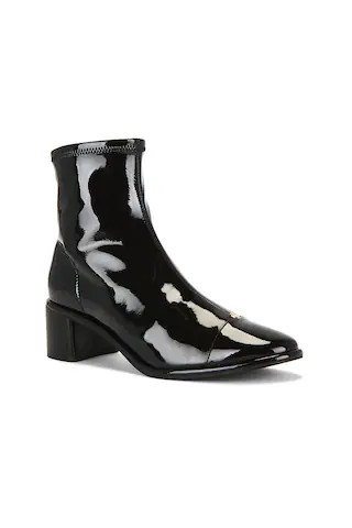 Tory Burch Cap Toe Heel Boot in Cocoa from Revolve.com | Revolve Clothing (Global)