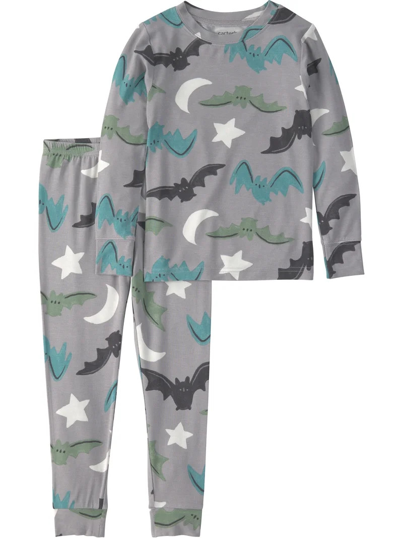 Carter's Child of Mine Toddler ComfySoft Halloween Pajama Set, 2-Piece, Sizes 12M-5T | Walmart (US)