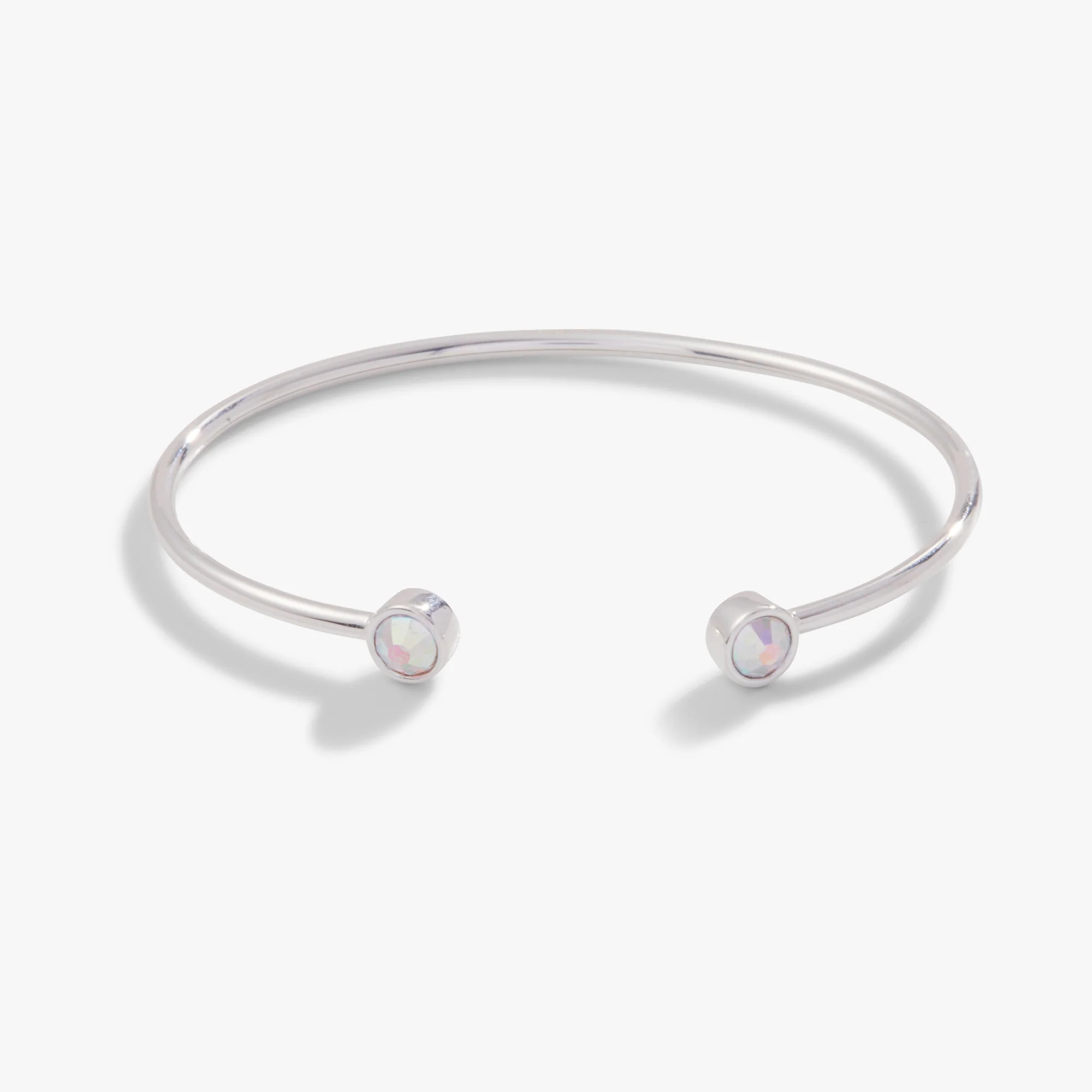 Cuff Bracelet, Clear Crystal | Alex and Ani | Alex and Ani