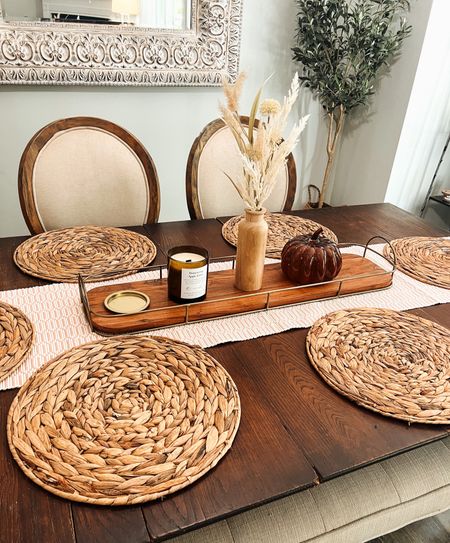 Dining room fall decor #target #targetfinds #falldecor #fallfinds 

#LTKsalealert #LTKSeasonal #LTKhome