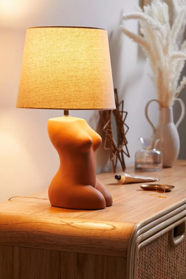 Female Form Table Lamp | Urban Outfitters (US and RoW)