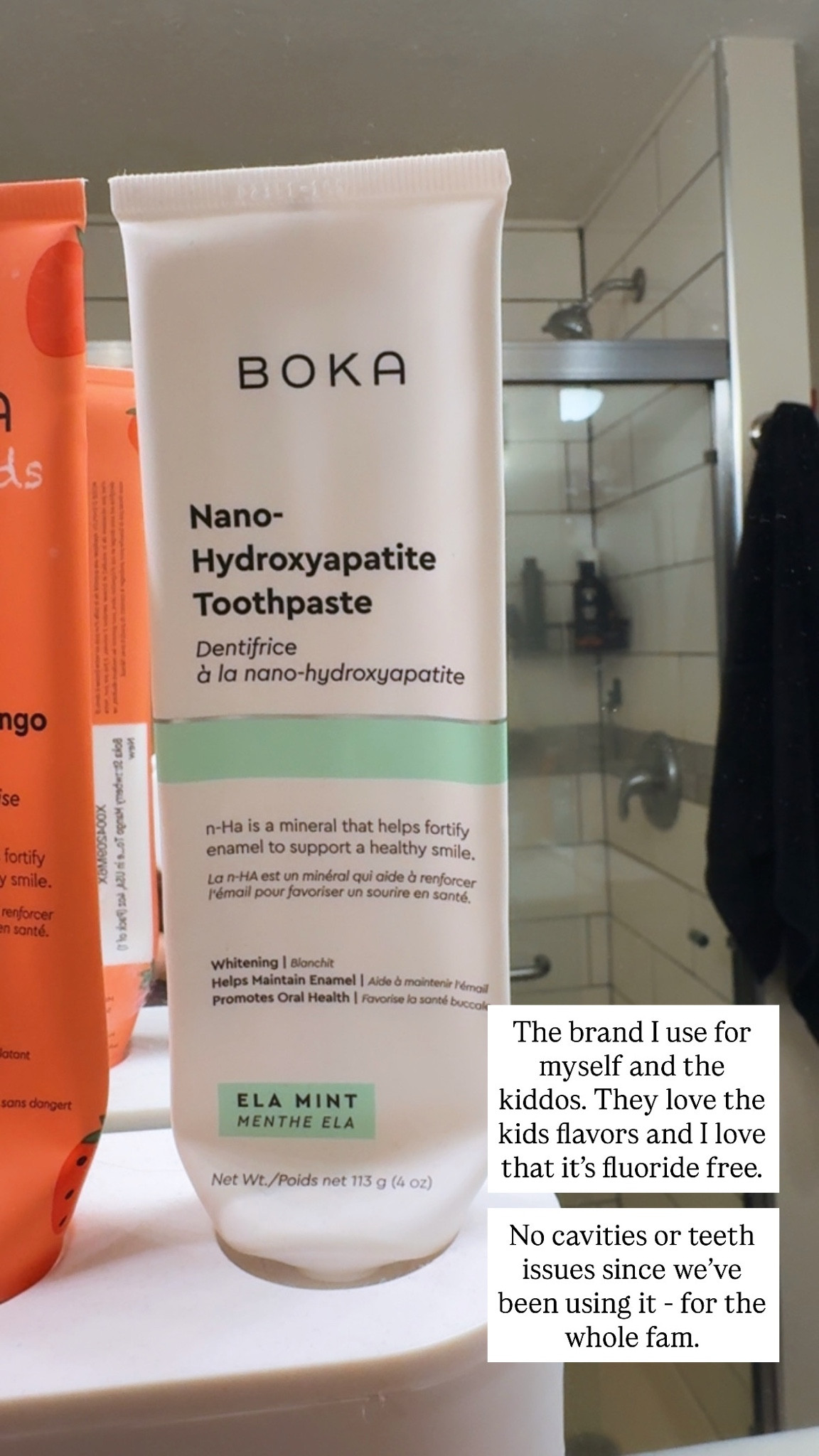 Fluoride free toothpaste! Gentle on teeth, great for our kiddos. Big fan in our house! 

#LTKmorningroutine #LTKKids #LTKselfcare