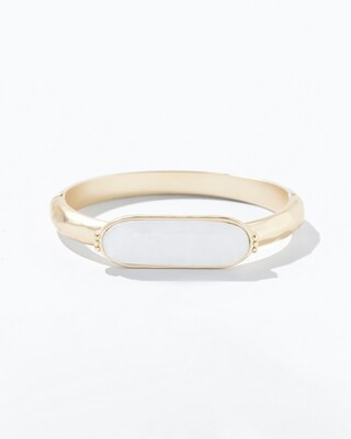 White Quartz Bar Bracelet | Chico's
