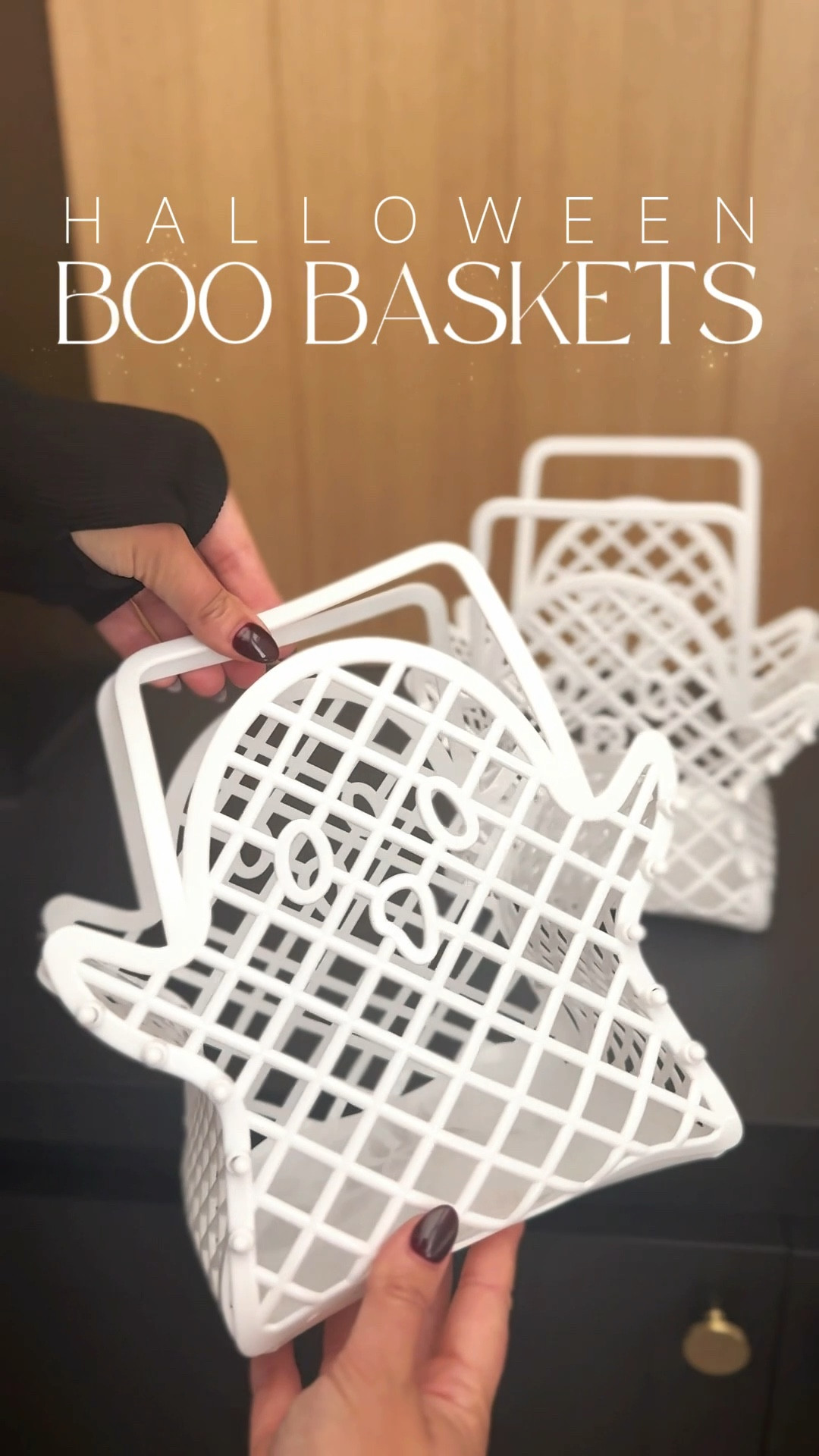 This is Halloween!! 👻 Comment BOO and I’ll send over the details so shop the reel! 🧡🖤
.
We first got introduced to Boo Baskets when we were living in Chicago! It was such a fun tradition! One family would make a Boo Baskets and then anonymously drop it off at a neighbors’ house! You’d hang the door hanger so others would know you’d been Boo’d and then it was your turn to Boo someone else!! You never knew who did it, but it was such a BLAST for the kids! (And the adults!) You could easily do this for adults with some “grown up” treats 🍸. I highly recommend starting the tradition in your neighborhood if yall aren’t already doing it! It really brings people together!! 🖤🖤🖤


#LTKVideo 

#LTKParties #LTKKids