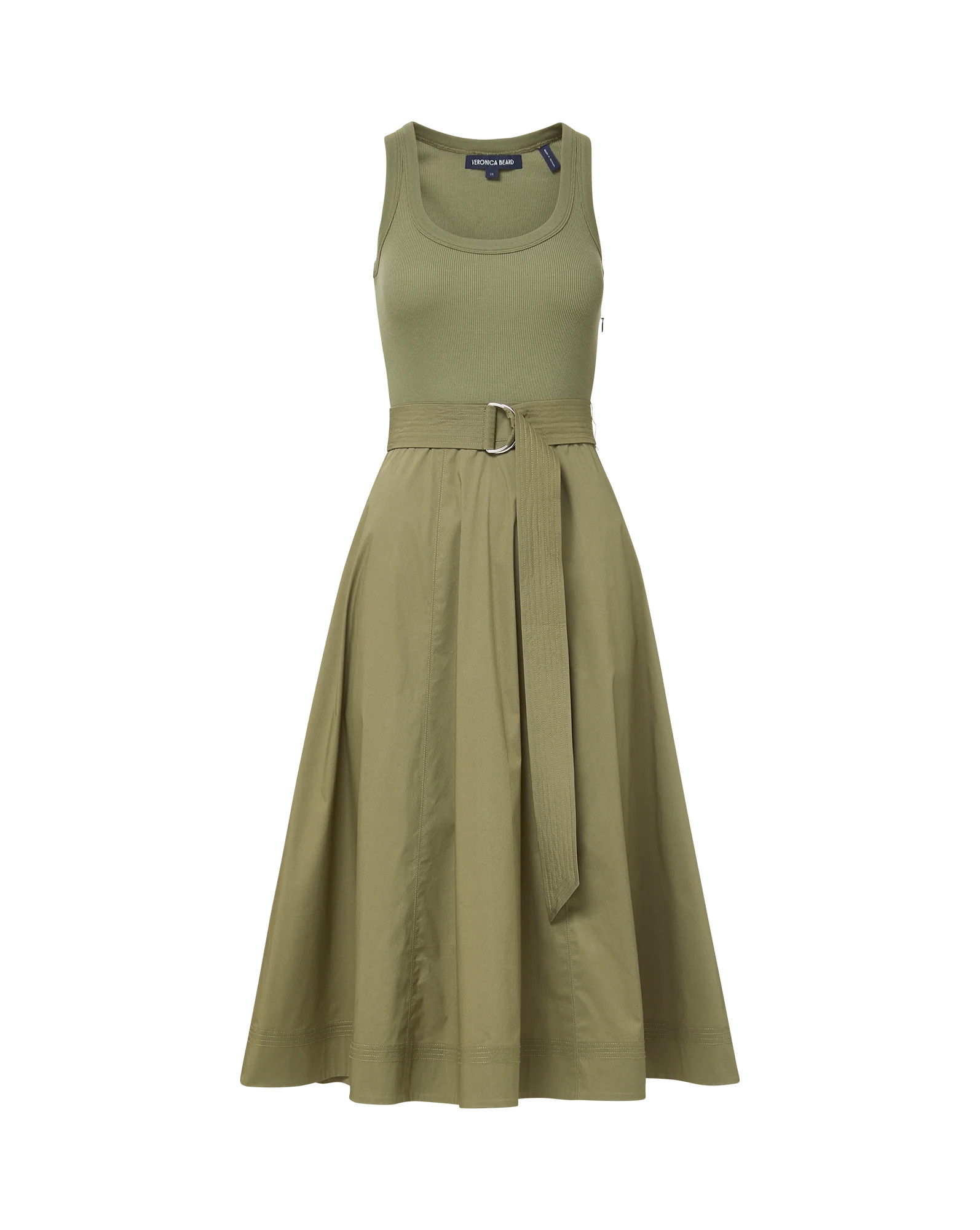Ennis Belted Midi Dress | Veronica Beard