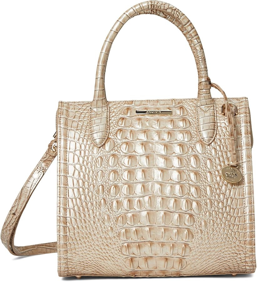 Brahmin Melbourne Small Caroline Satchel, Wind Chime | Amazon (US)