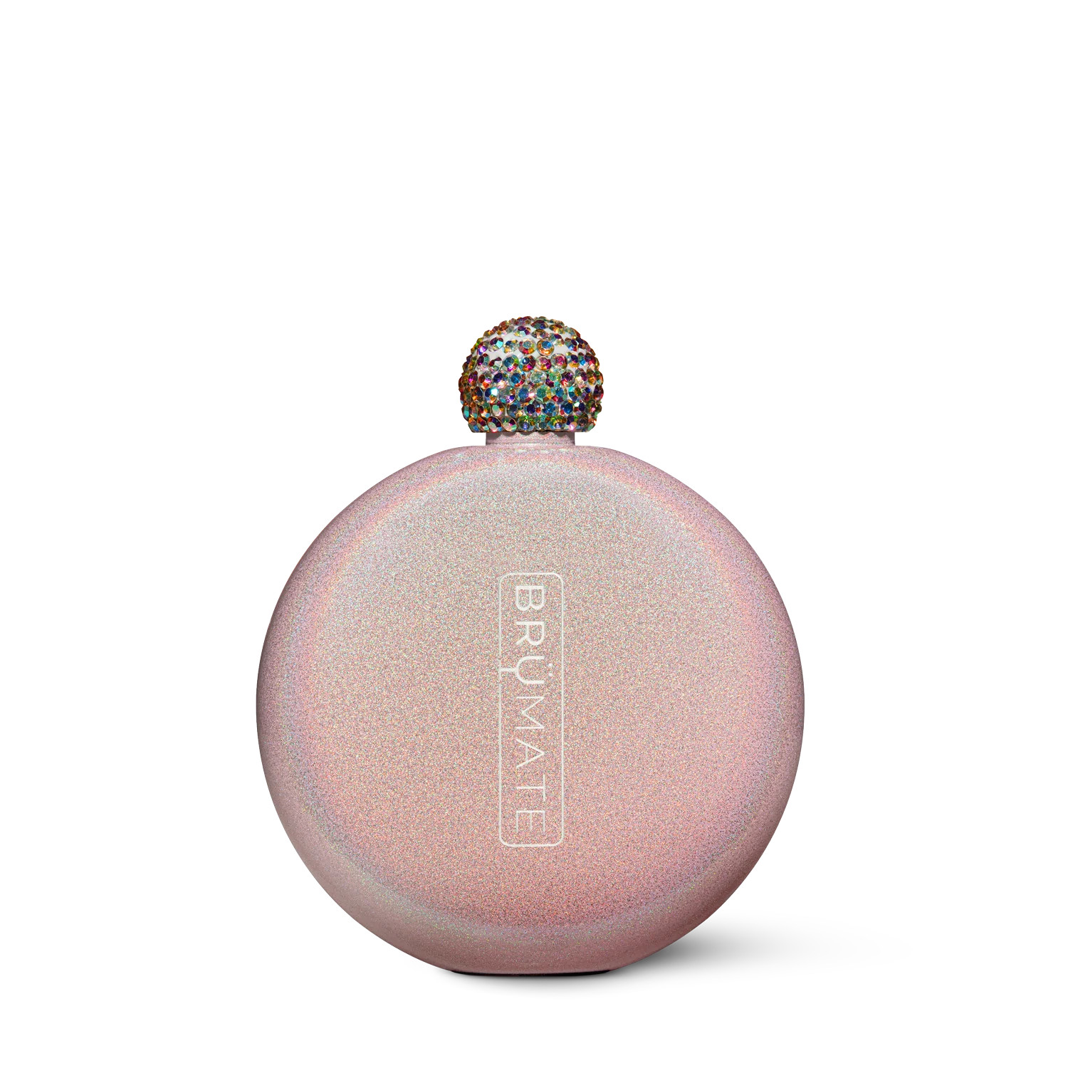Glitter Flask | Blush | 5oz | BruMate