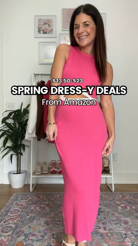 Cutout Pink Dress - 50% off, under $15.  Use code 501NURWC.  Promo expires 5/7⁣
Orange Smocked Dress - 50% off (30% promo, +20% coupon), under $23.  Use code 30IGJBKF.  Promo expires 5/7 ⁣
Brown Skirt Set - 50% off, under $15.  Use code 506WIPIG.  Promo expires 5/7 ⁣
Color Block Tube Mini Dress - 55% off (50% promo, +5% coupon), under $14.  Use code 5052BG7C.  Promo expires 5/9 ⁣
Black Smocked Off Shoulder Dress- 55% off (35% promo, +20% coupon), under $20.  Use code 35A1MXW4.  Promo expires 5/9 ⁣

#LTKsalealert #LTKSeasonal #LTKstyletip