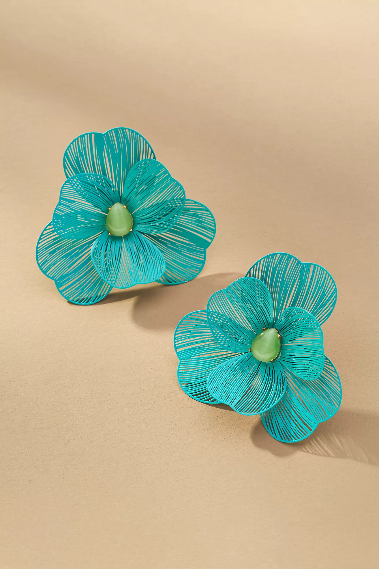 Wire Floral Earrings | Anthropologie (US)