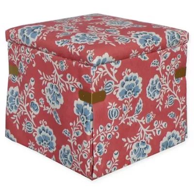 One Kings Lane Open House™ Squires Storage Ottoman in Vermillion | Bed Bath & Beyond | Bed Bath & Beyond