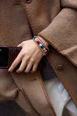 Marjorie Beaded Bracelet - Dark Multi | BaubleBar