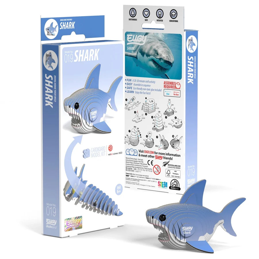 EUGY Shark 3D Puzzle | Safari LTD