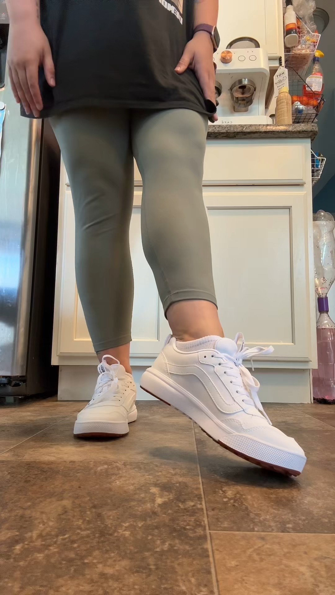 Just showing off my new kicks. I wanted to go back to my alt girl roots but needed gym shoes! These are the best of both worlds! Can confirm, dogs love them. 🤣🤘🏻

Super comfortable. 10/10! Can’t wait to break them in on a walk or at hip hop class! 

#dogmom #gymshoes #vans #getfit #altstyle #getsilly #gymfit #dogmomlife #dogmomlifestyle #amazonmusthaves #ltkstyletip 

#LTKActive #LTKMidsize #LTKPets