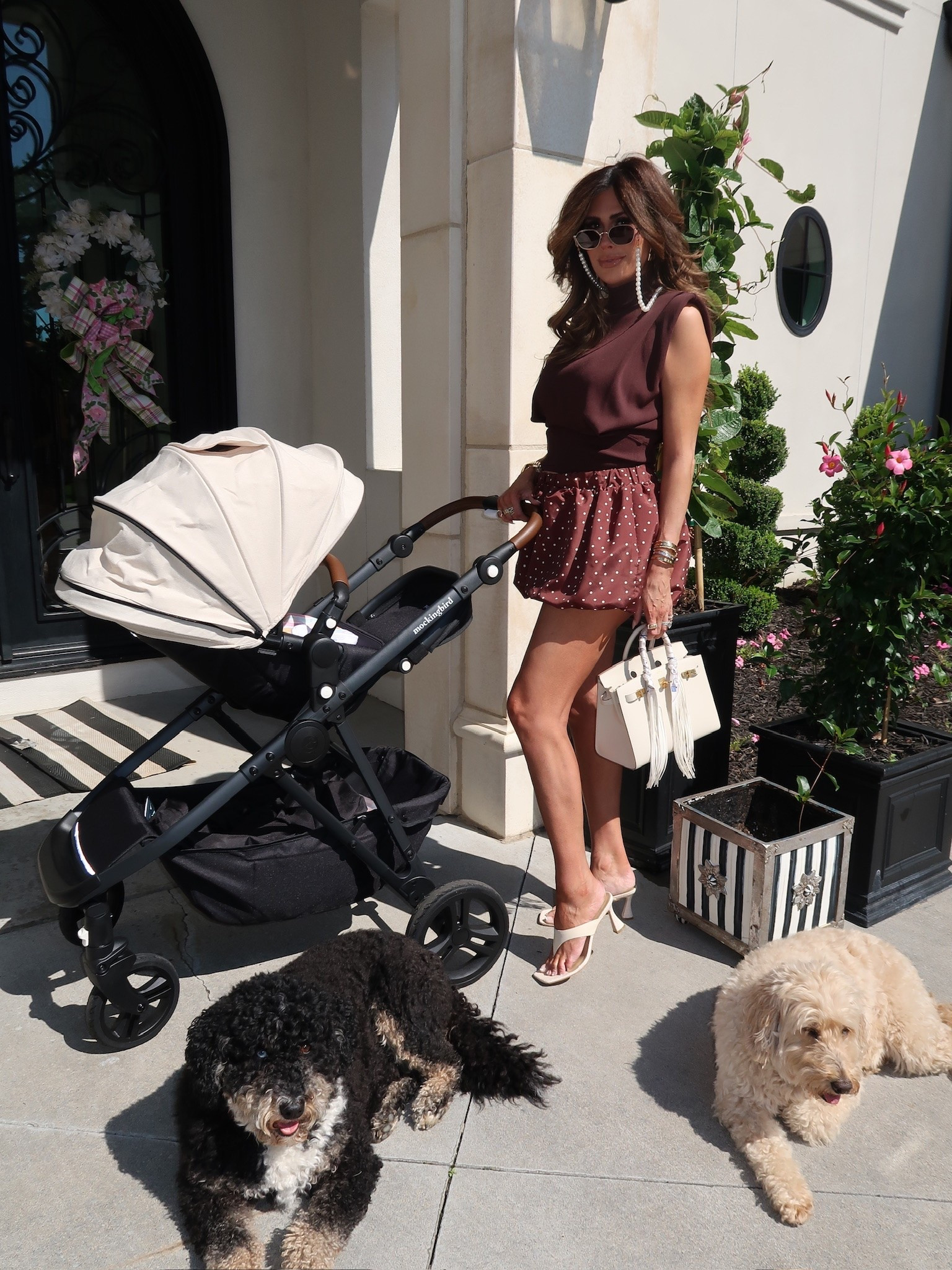 Mom life 💕 Wearing a size medium in the balloon skort and a small in top! 

Zara finds, Zara fashion, Polka dot shorts, Balloon skort, Spring fashion, Summer outfits, Date night outfits, Diff sunglasses, Gemme Beauty, Emily Gemma

#LTKdayinmylife #LTKBaby #LTKmomlife