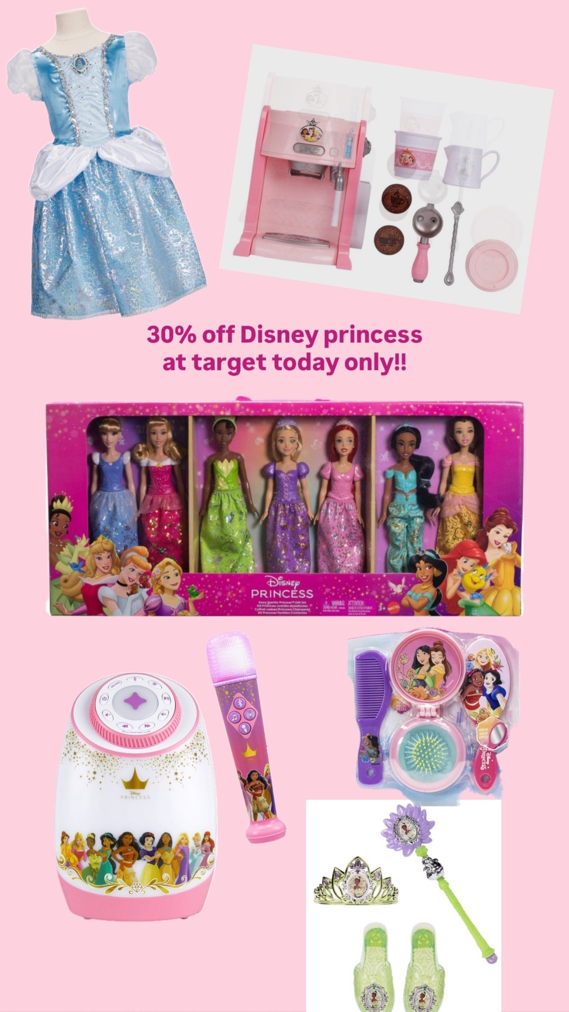 Disney princess on sale at target! 

#LTKHoliday #LTKSeasonal #LTKKids
