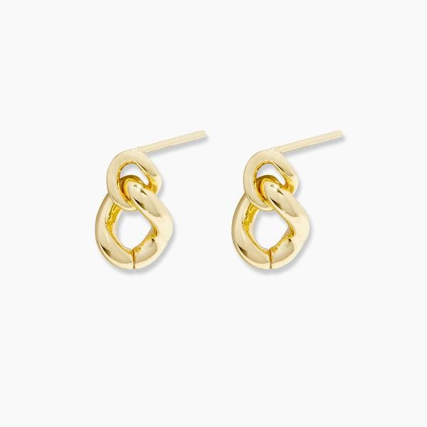 Lou Link Interlocking Earring | Gorjana