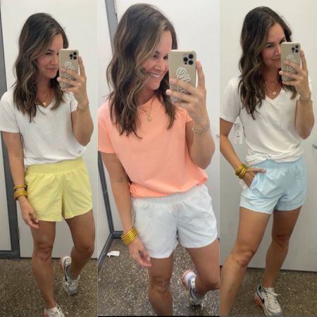 . This tops comes in 4 colors and reminds me of Lulu, the shorts come in 15 colors, lined, great length and $10. Loving all the spring colors 🌸 🌺 
.
#walmart #walmartfinds #walmartfashion #workoutclothes #lulu #workoutshorts #workouttop 

#LTKfindsunder50 #LTKsalealert #LTKfitness