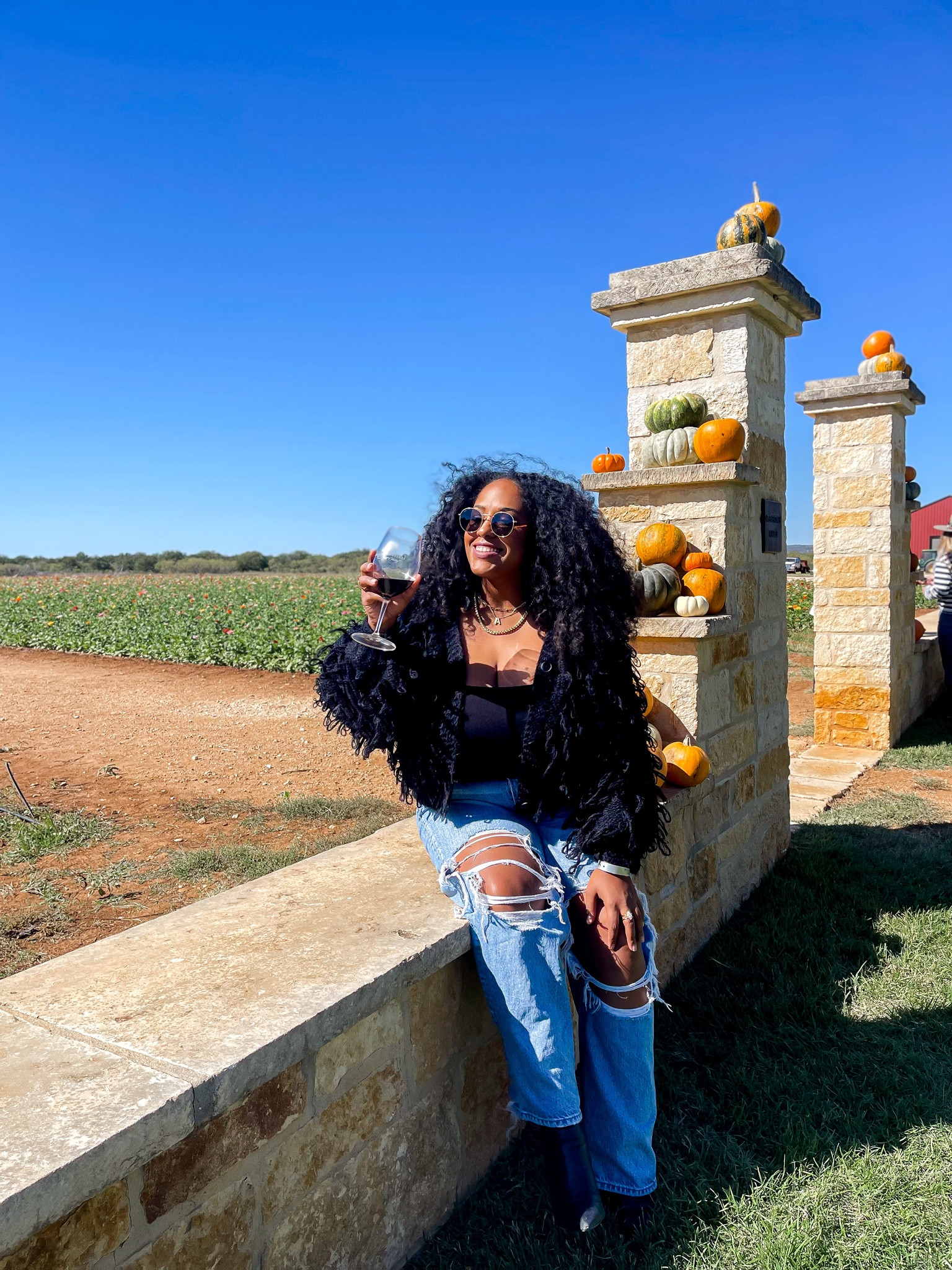 Fall at a winery is the best time of the year 🍷🖤

My sweater is from a local boutique. Head over to my Instagram to learn more about how to buy it.

#LTKstyletip #LTKfindsunder100 #LTKSeasonal