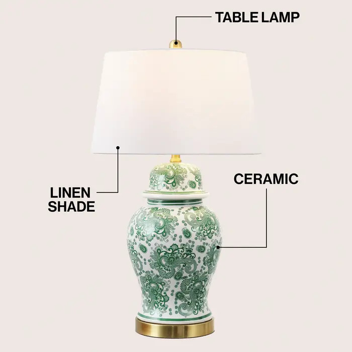 Ellis Chinoiserie Ceramic LED Table Lamp | Nordstrom