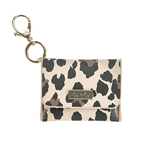 Itzy Ritzy – Itzy Mini Wallet Card Holder & Key Chain Charm; Can Clip to Diaper Bag, Purse, Travel Bag or Keychain; Leopard | Amazon (US)